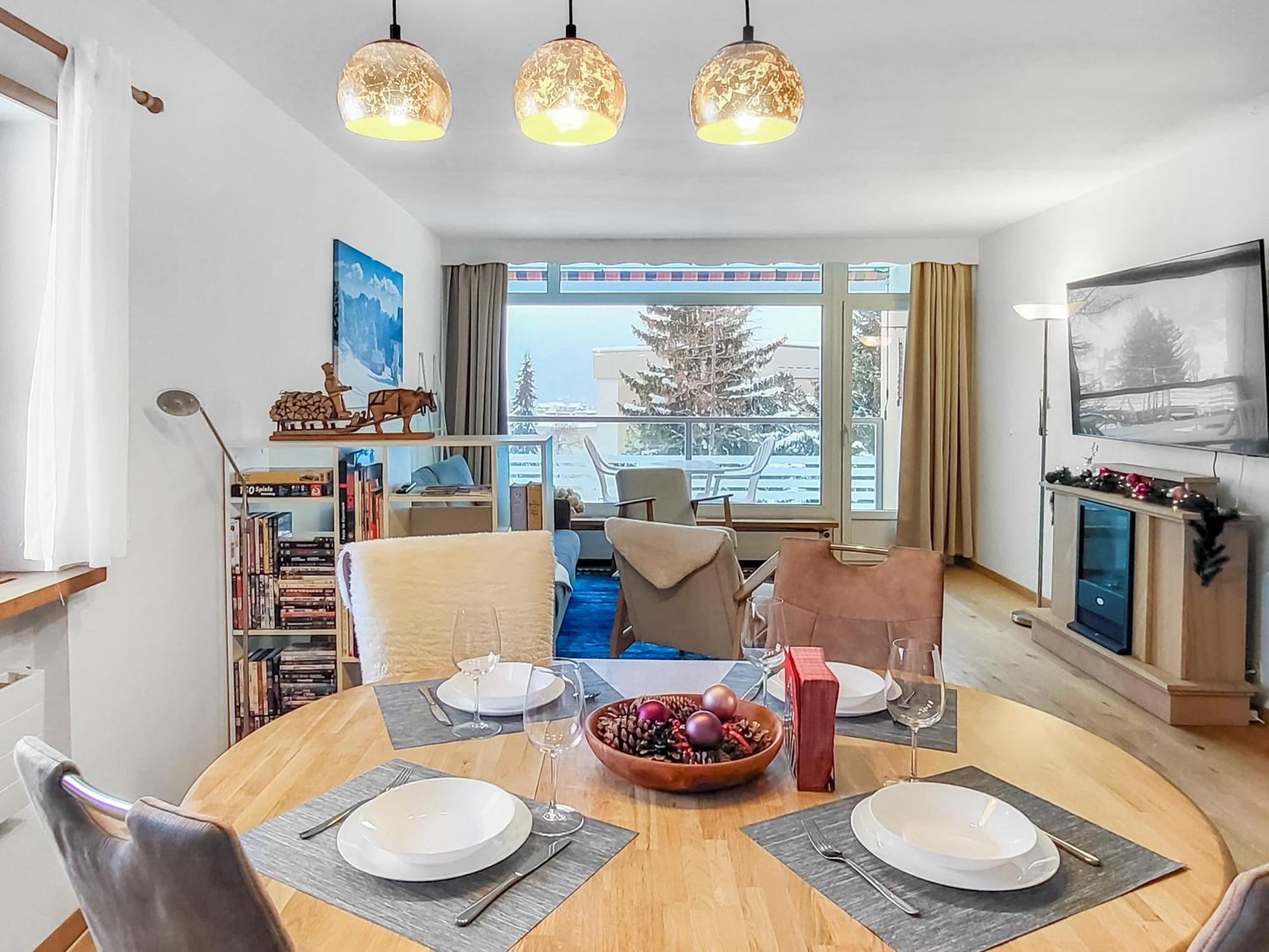 Ferienwohnung Parsenn Peaks Panorama Νταβός Εξωτερικό φωτογραφία